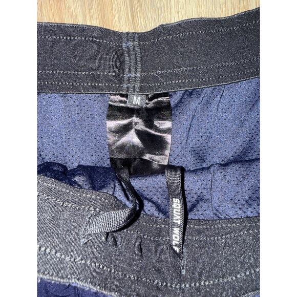 Squat Wolf Navy Blue Shorts with Compression Size Medium - Picture 2 of 3